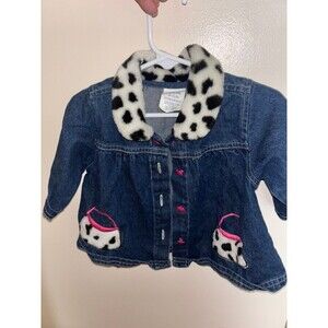 Vintage Dalmatian jean  jacket